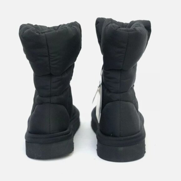 Zara Padded Black Ankle Booties - Picture 6 of 7